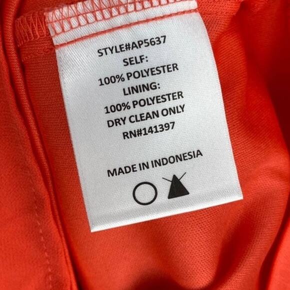 Revolve ASTR The Label Coral Red V-Neck Surplice Romper Small - Picture 6 of 6